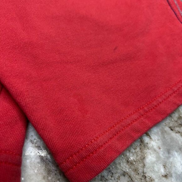 Boden, Red-Orange Shorts, Elastic Drawstring Waist, Contrast Stitching Boys 6Y - Picture 11 of 16